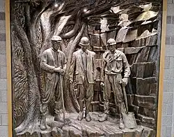 'Rothes Remembered' sculpture by Malcolm Robertson