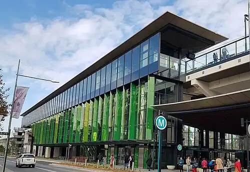 Rouse Hill station entrance