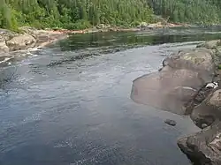 From Girard Bridge, Rivière-Saint-Jean municipality