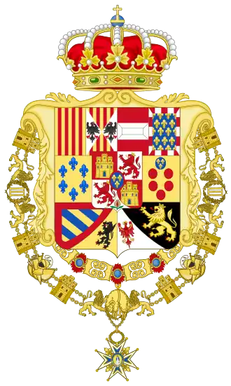 Coat of arms of Spain or Spanish Empire