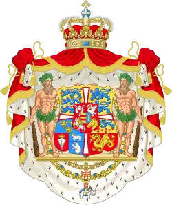 Coat of arms of Denmark of Danish Guinea