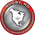 Official seal of Rugby, North Dakota