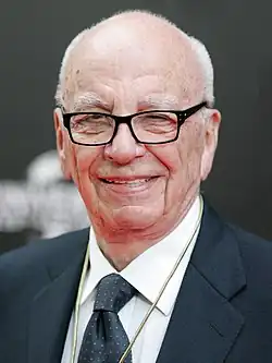 Rupert Murdoch 2008, 2005, and 2004 (Finalist in 2012, 2010, and 2009)