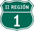 Route 1 shield}}