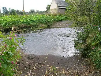 The Rye Water Ford in North Ayrshire, an unmodernised crossing of a minor river[11]