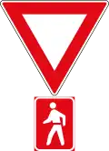 Yield to pedestrians