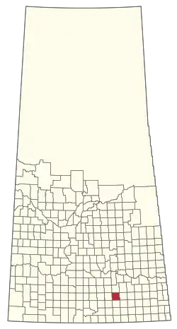 Location of the RM of Scott No. 98 in Saskatchewan
