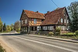 Timberframe Mennonite house