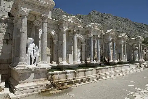 Sagalassos ancient city in Burdur