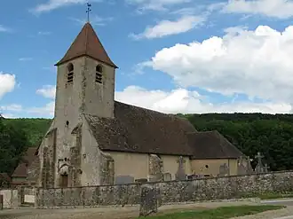 The church in Domecy-sur-Cure
