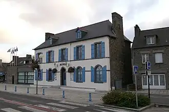 The town hall of Saint-Benoît-des-Ondes