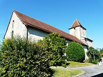 The church in Saint-Jory-de-Chalais