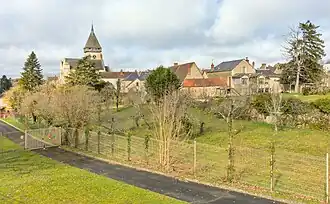 A view of Saint-Marcel from the Argentomagus museum.