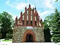 Saint Bartholomew church in Unisław, Poland