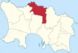 Location of Saint John in Jersey