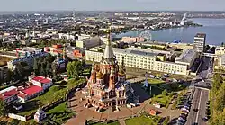 Aerial view of Izhevsk