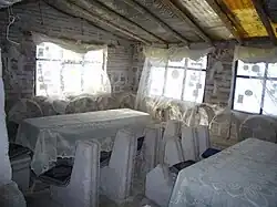 Dining area of the Palacio de Sal hotel