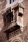 A Mashrabiya in the old city of Sanaa