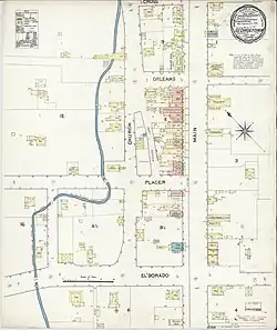 1891 Sanborn insurance map of Georgetown