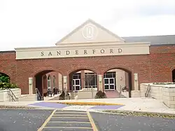 Sanderford Hall, the UMHB administration building