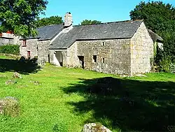 Lettaford - the entrance would once have been used by both cattle and human occupants