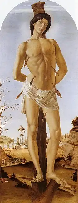St. Sebastian, 1474, Gemäldegalerie, Berlin