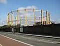 Gasholder at the former Imperial Gasworks