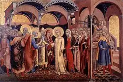 Sano di Pietro, Marriage of the Virgin, 1448–52, Pinacoteca Vaticana