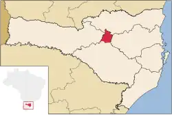 Location of Zortéa
