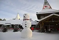 Santa Claus Village at Rovaniemi, Finlnd