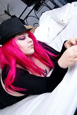 Sarah Jezebel Deva at Kuopio Rockcock 2008