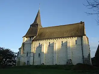The church of Saint-Martin, in Sarcé
