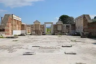 Ancient synagogue in Sardis, Manisa