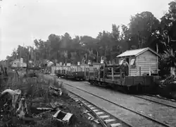 Erua station about 1920