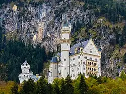 Neuschwanstein Castle, a symbol of German Romanticism