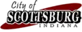 Official logo of Scottsburg, Indiana