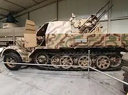 Sd.Kfz. 7 with 2 cm Flakvierling 38.