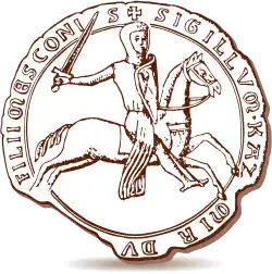Casimir I of Opole's seal