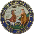 Official seal of Bergen County