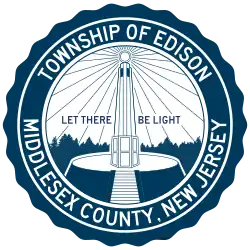 Official seal of Edison, New Jersey