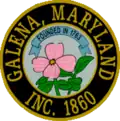 Official seal of Galena, Maryland