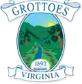 Official seal of Grottoes, Virginia
