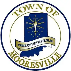 Official seal of Mooresville, Indiana