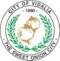 Official seal of Vidalia, Georgia