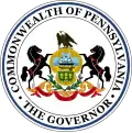 Seal of the governor of Pennsylvania