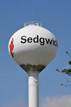 Sedgwick Water Tower (2015)