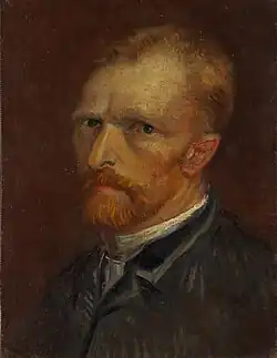 Self-Portrait, Autumn 1886, Paris Gemeentemuseum Den Haag, The Hague (F187v)