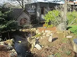 South end of building