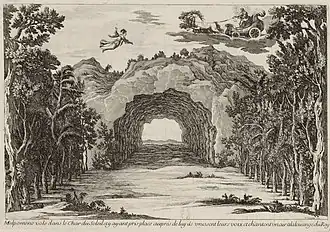 Prologue: Melpomène, flying in the sky, and the Sun in his "luminously bright chariot"