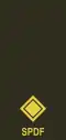 Second lieutenant (Seychelles Army)[43]